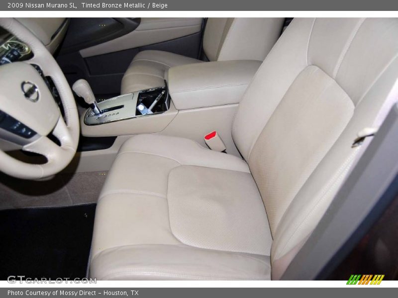 Tinted Bronze Metallic / Beige 2009 Nissan Murano SL