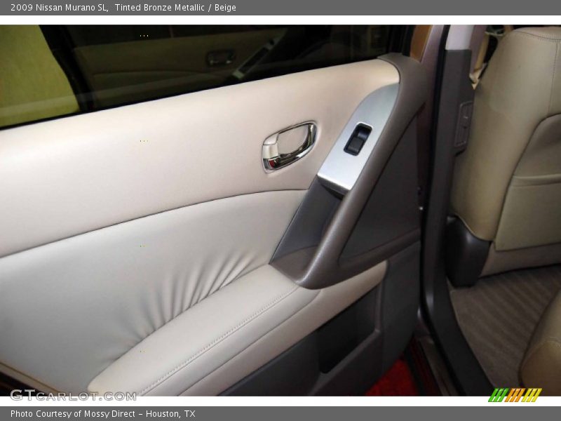 Tinted Bronze Metallic / Beige 2009 Nissan Murano SL