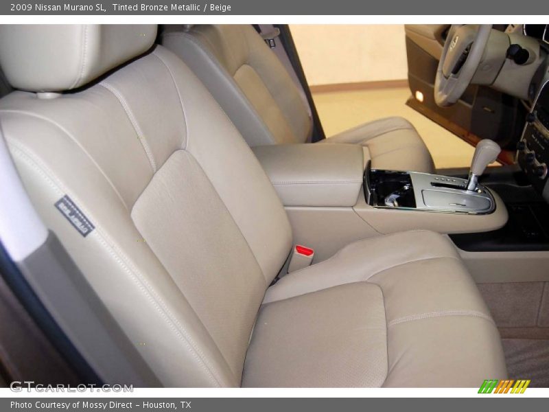 Tinted Bronze Metallic / Beige 2009 Nissan Murano SL