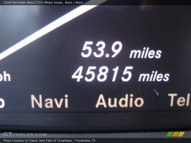 Black / Black 2008 Mercedes-Benz S 550 4Matic Sedan