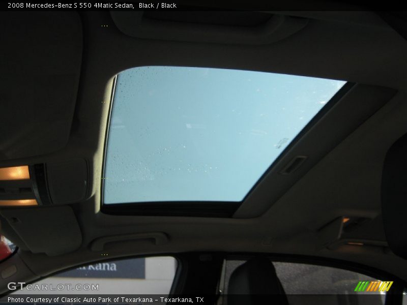 Black / Black 2008 Mercedes-Benz S 550 4Matic Sedan