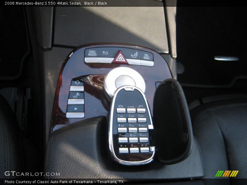 Black / Black 2008 Mercedes-Benz S 550 4Matic Sedan