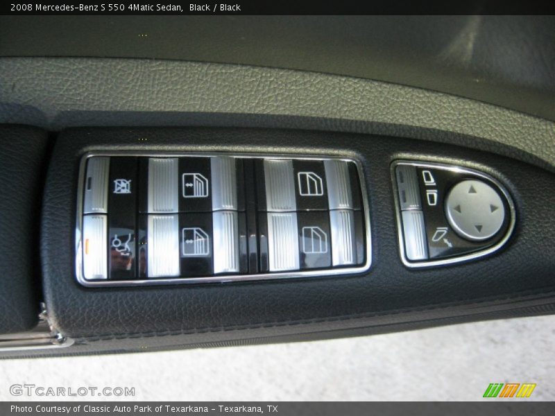 Black / Black 2008 Mercedes-Benz S 550 4Matic Sedan