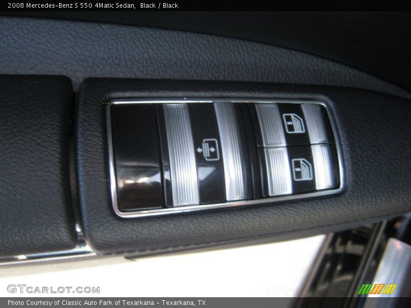 Black / Black 2008 Mercedes-Benz S 550 4Matic Sedan