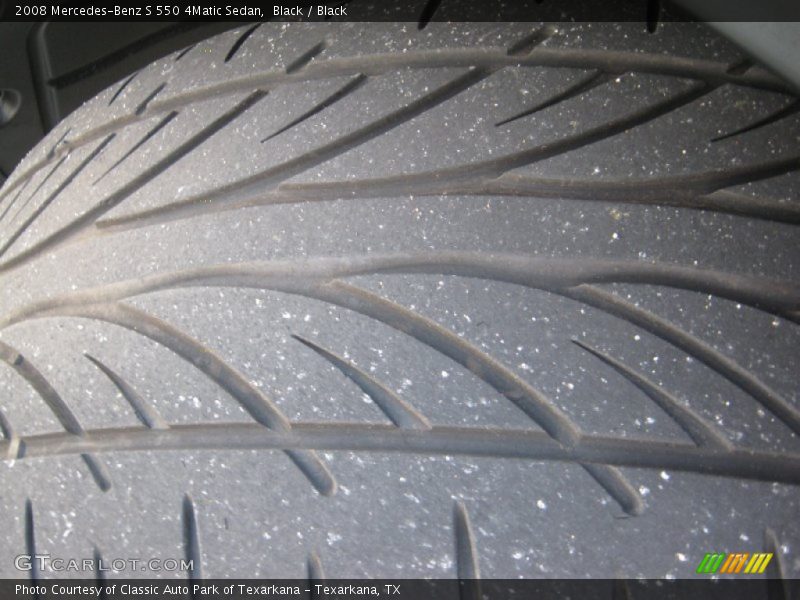 Black / Black 2008 Mercedes-Benz S 550 4Matic Sedan
