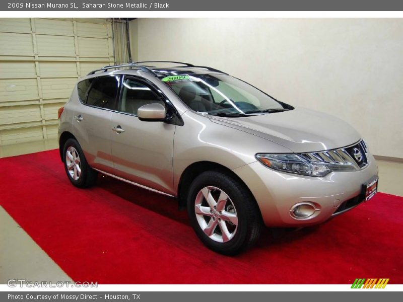 Saharan Stone Metallic / Black 2009 Nissan Murano SL