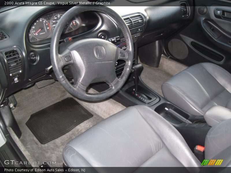 Graphite Interior - 2000 Integra GS Coupe 