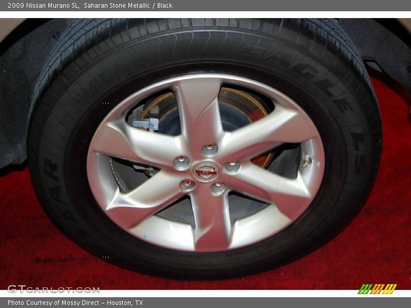 Saharan Stone Metallic / Black 2009 Nissan Murano SL
