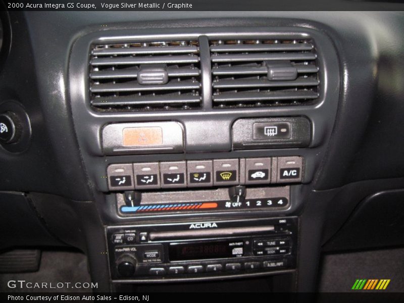 Controls of 2000 Integra GS Coupe