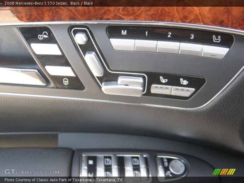 Black / Black 2008 Mercedes-Benz S 550 Sedan