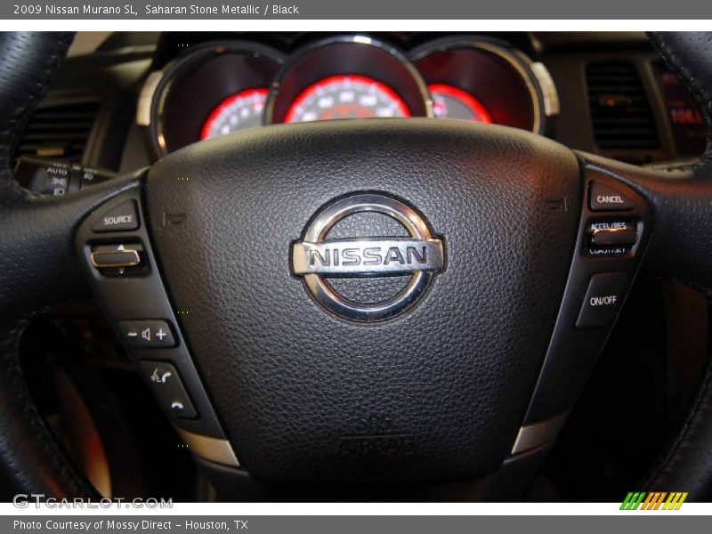 Saharan Stone Metallic / Black 2009 Nissan Murano SL