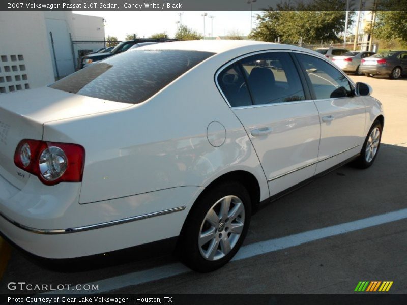 Candy White / Black 2007 Volkswagen Passat 2.0T Sedan