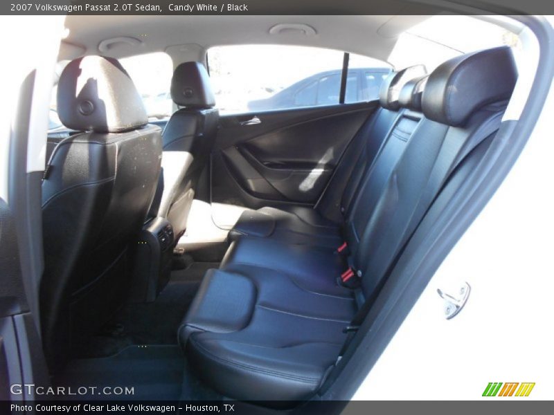 Candy White / Black 2007 Volkswagen Passat 2.0T Sedan