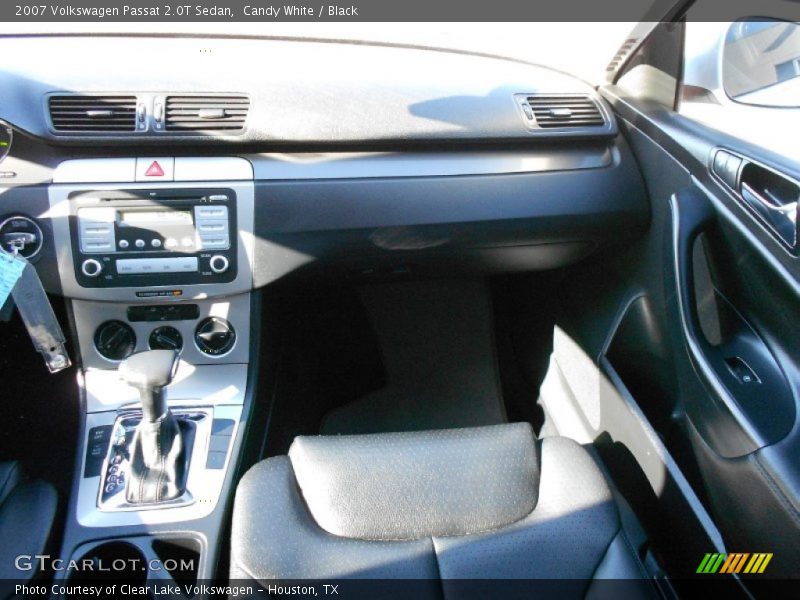 Candy White / Black 2007 Volkswagen Passat 2.0T Sedan