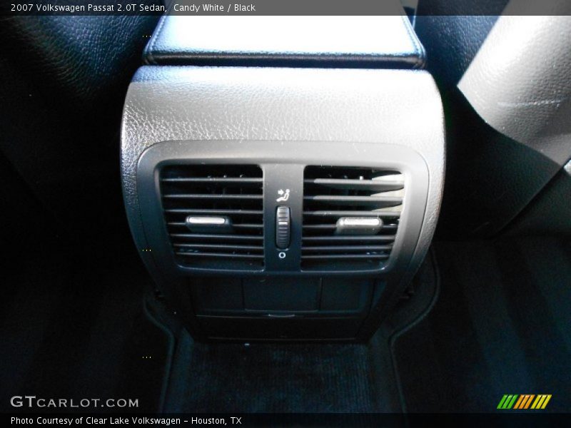 Candy White / Black 2007 Volkswagen Passat 2.0T Sedan