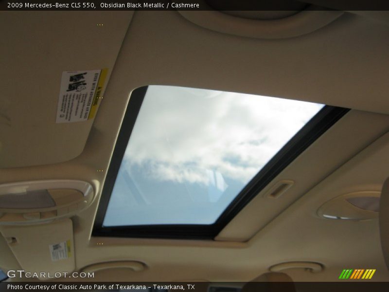 Sunroof of 2009 CLS 550