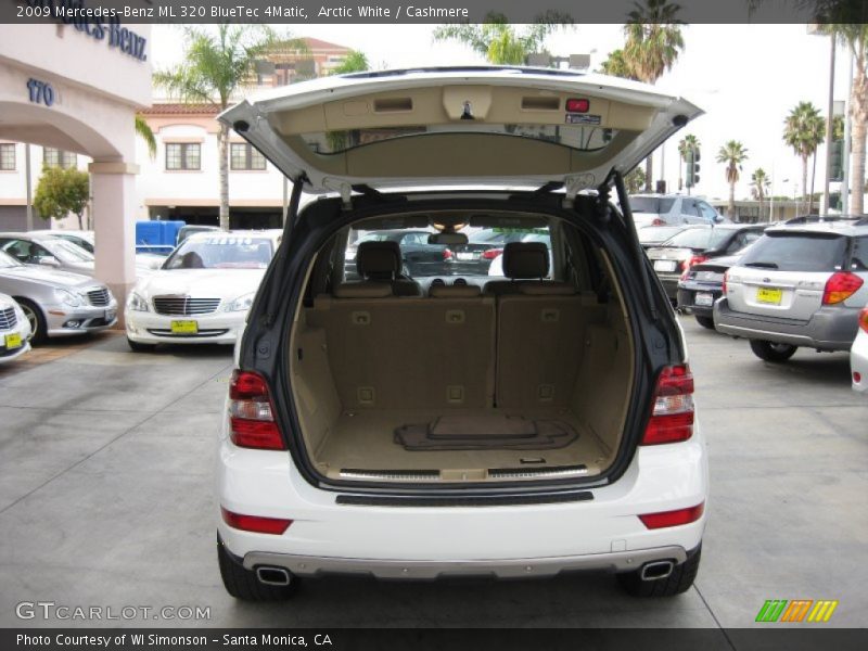 Arctic White / Cashmere 2009 Mercedes-Benz ML 320 BlueTec 4Matic