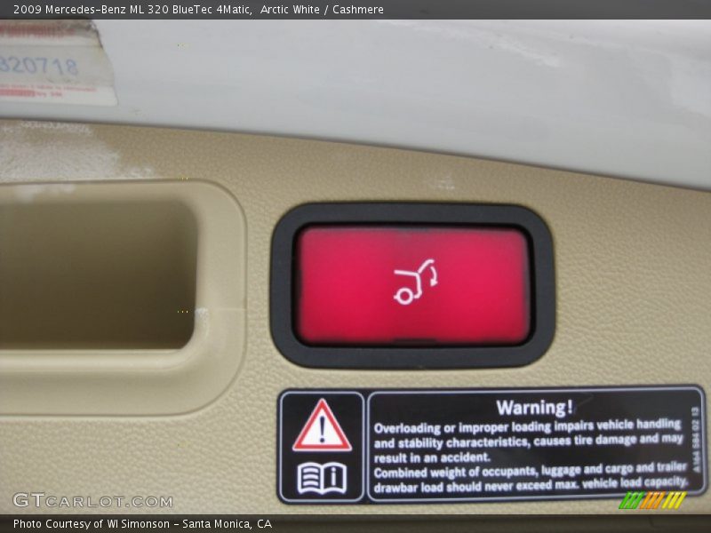 Arctic White / Cashmere 2009 Mercedes-Benz ML 320 BlueTec 4Matic