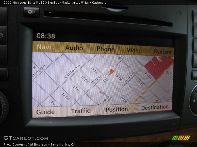 Arctic White / Cashmere 2009 Mercedes-Benz ML 320 BlueTec 4Matic