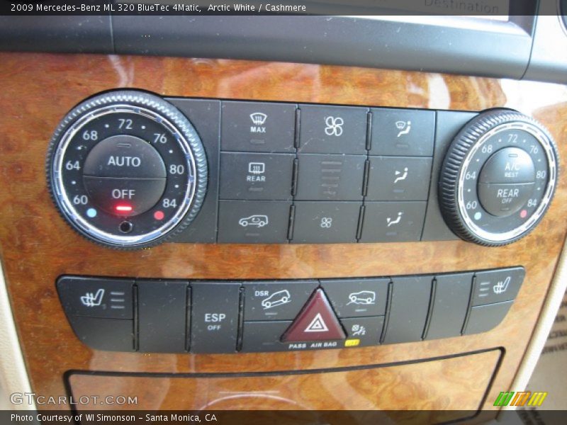 Arctic White / Cashmere 2009 Mercedes-Benz ML 320 BlueTec 4Matic