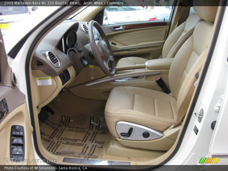 Arctic White / Cashmere 2009 Mercedes-Benz ML 320 BlueTec 4Matic