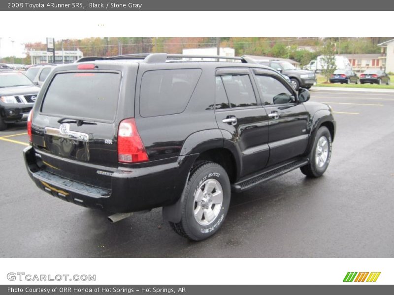 Black / Stone Gray 2008 Toyota 4Runner SR5