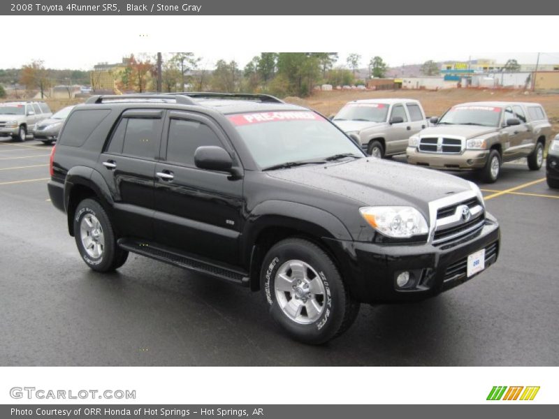 Black / Stone Gray 2008 Toyota 4Runner SR5