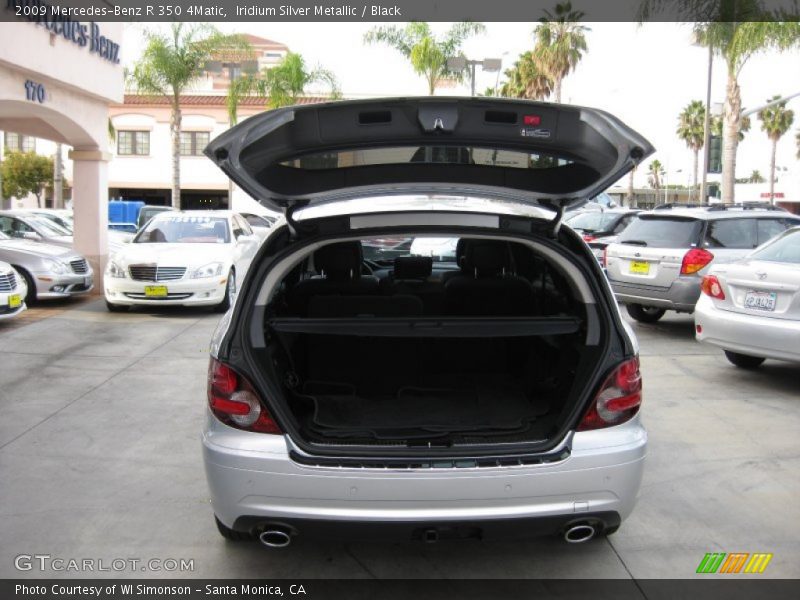 Iridium Silver Metallic / Black 2009 Mercedes-Benz R 350 4Matic