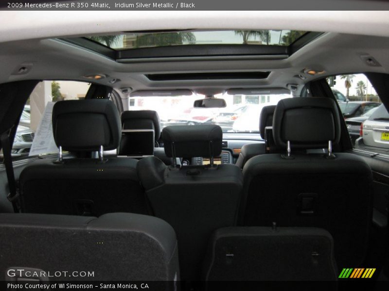 Iridium Silver Metallic / Black 2009 Mercedes-Benz R 350 4Matic