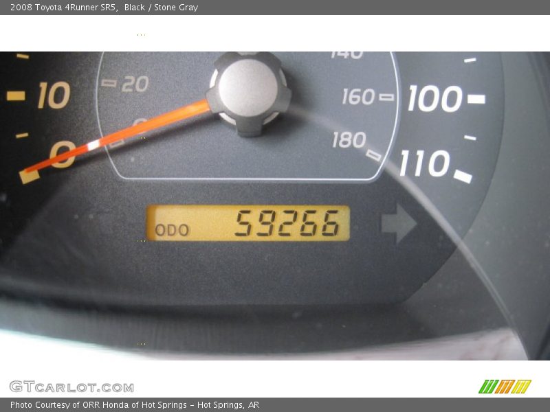 Black / Stone Gray 2008 Toyota 4Runner SR5
