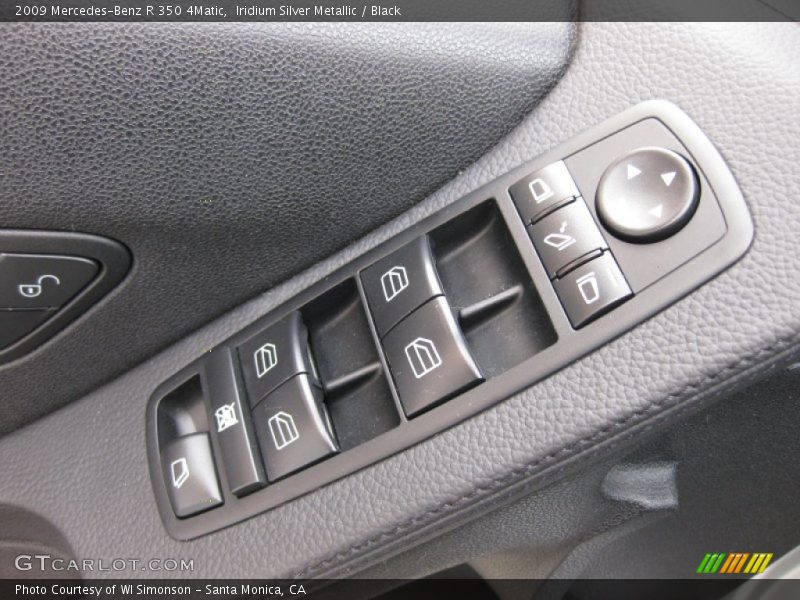 Iridium Silver Metallic / Black 2009 Mercedes-Benz R 350 4Matic