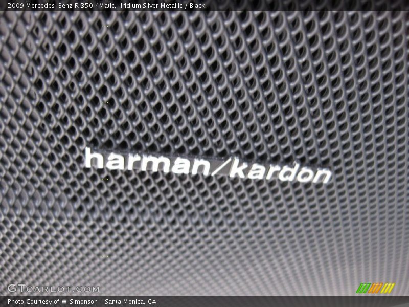 Iridium Silver Metallic / Black 2009 Mercedes-Benz R 350 4Matic