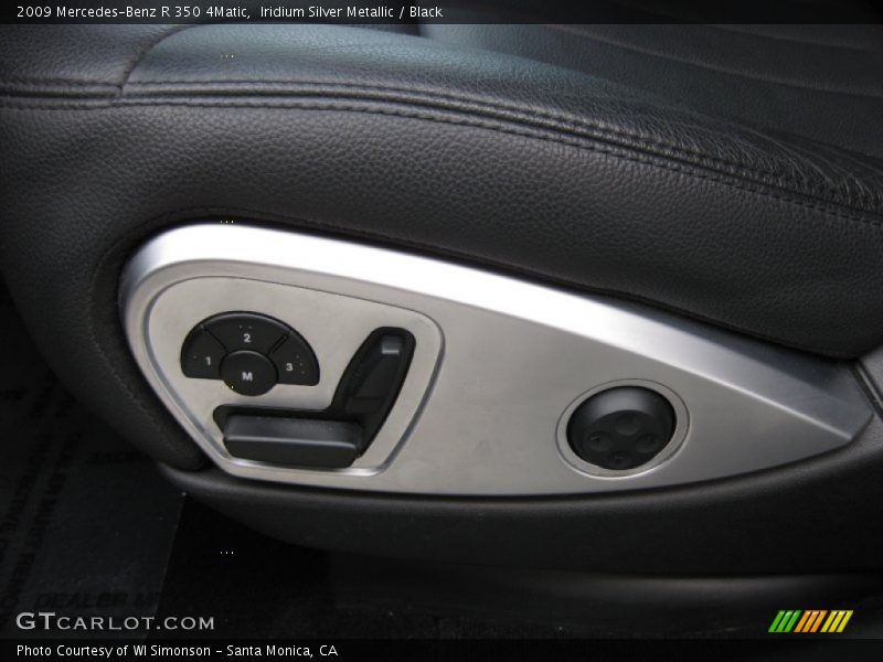 Iridium Silver Metallic / Black 2009 Mercedes-Benz R 350 4Matic