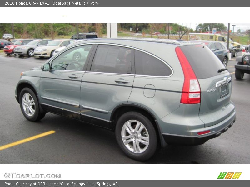 Opal Sage Metallic / Ivory 2010 Honda CR-V EX-L
