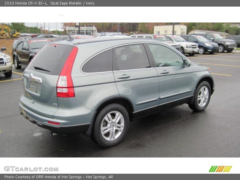 Opal Sage Metallic / Ivory 2010 Honda CR-V EX-L