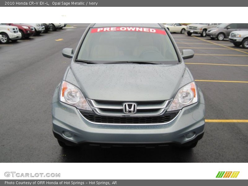 Opal Sage Metallic / Ivory 2010 Honda CR-V EX-L