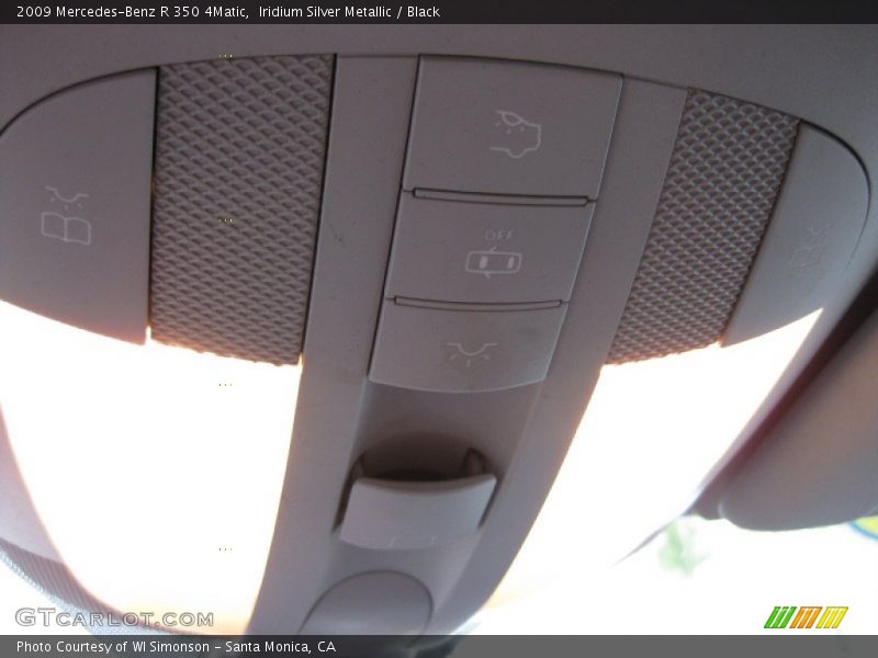 Iridium Silver Metallic / Black 2009 Mercedes-Benz R 350 4Matic