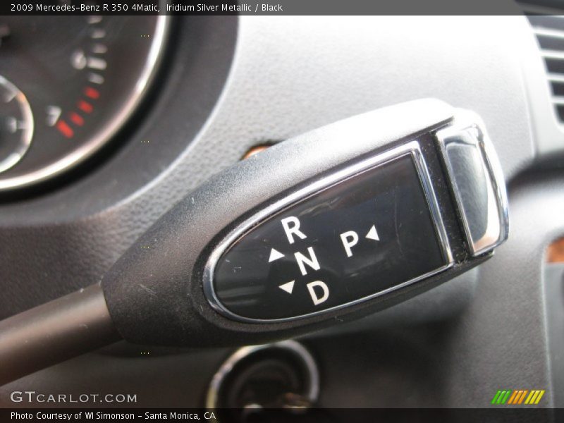 Iridium Silver Metallic / Black 2009 Mercedes-Benz R 350 4Matic