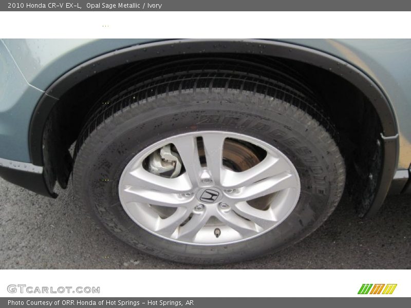 Opal Sage Metallic / Ivory 2010 Honda CR-V EX-L