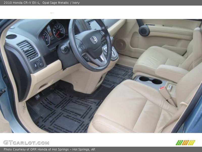 Opal Sage Metallic / Ivory 2010 Honda CR-V EX-L