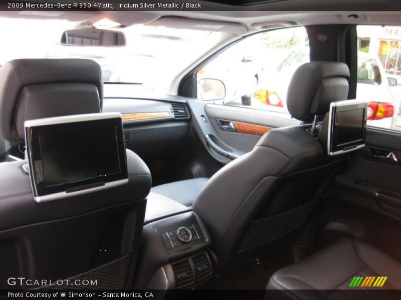 Iridium Silver Metallic / Black 2009 Mercedes-Benz R 350 4Matic