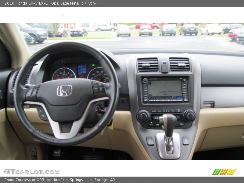 Opal Sage Metallic / Ivory 2010 Honda CR-V EX-L