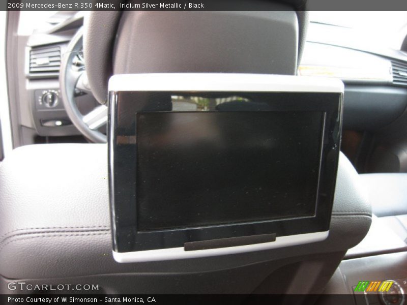 Iridium Silver Metallic / Black 2009 Mercedes-Benz R 350 4Matic