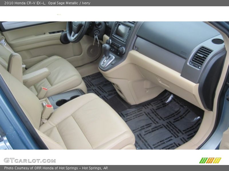 Opal Sage Metallic / Ivory 2010 Honda CR-V EX-L