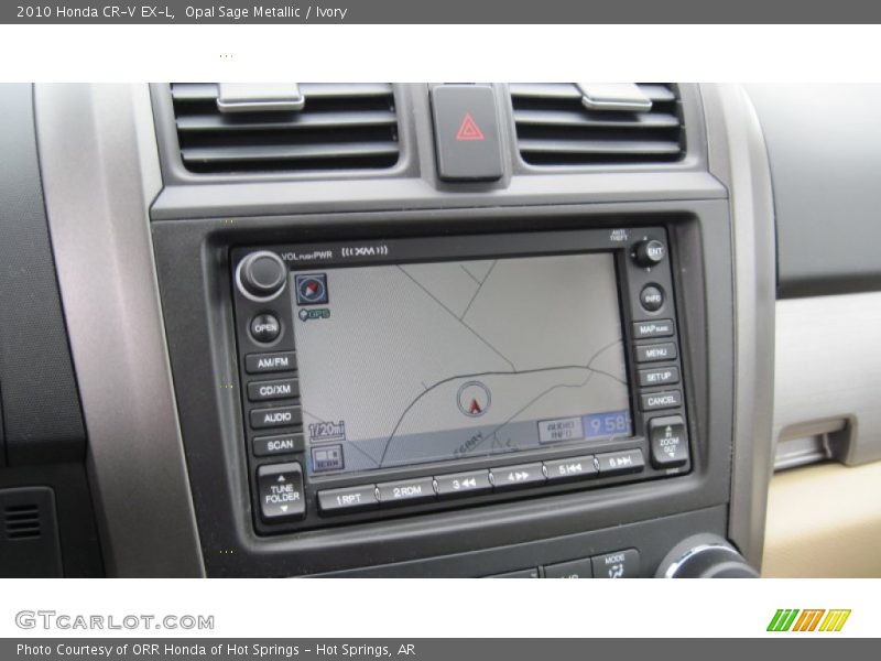 Opal Sage Metallic / Ivory 2010 Honda CR-V EX-L