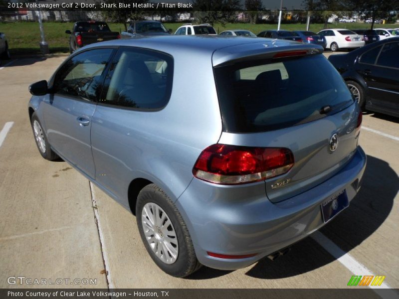 Shark Blue Metallic / Titan Black 2012 Volkswagen Golf 2 Door