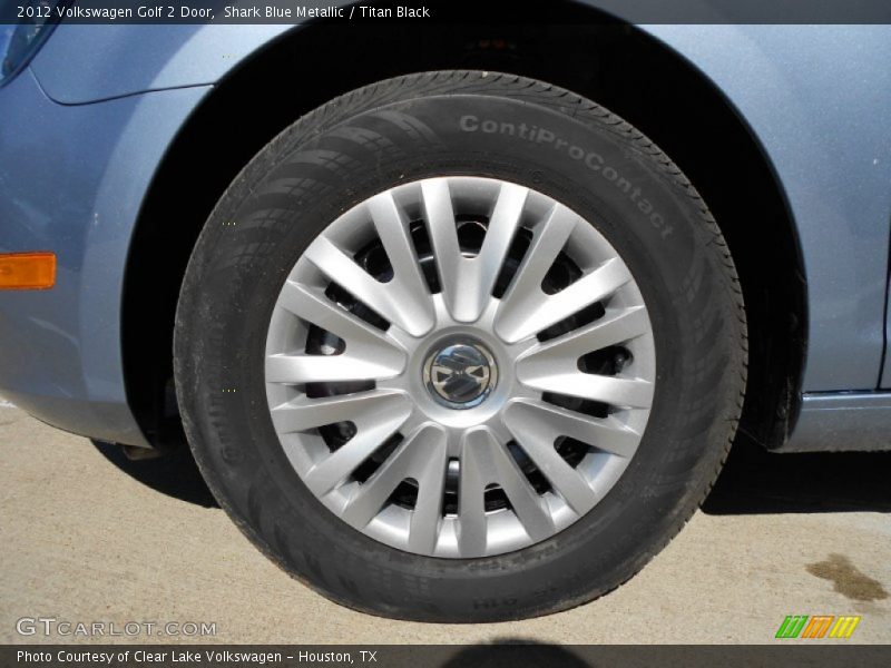 Shark Blue Metallic / Titan Black 2012 Volkswagen Golf 2 Door