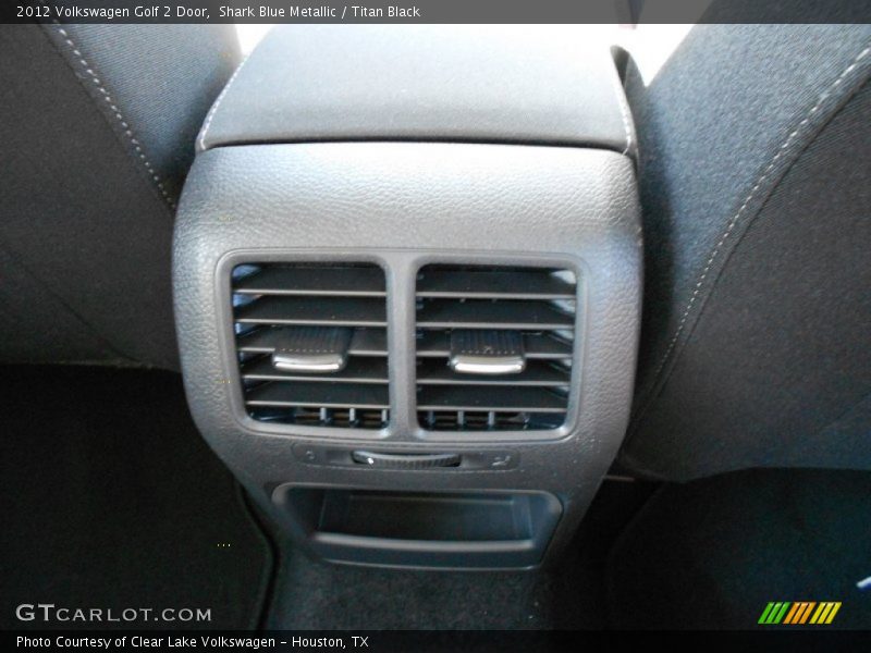 Shark Blue Metallic / Titan Black 2012 Volkswagen Golf 2 Door