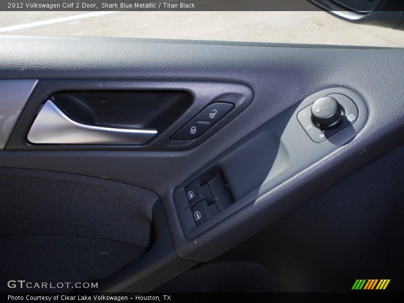 Shark Blue Metallic / Titan Black 2012 Volkswagen Golf 2 Door