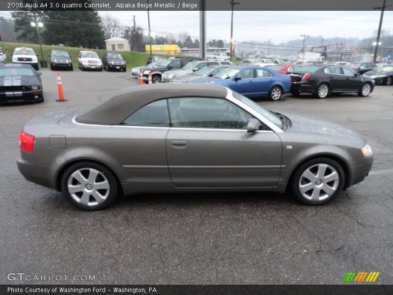  2006 A4 3.0 quattro Cabriolet Alpaka Beige Metallic